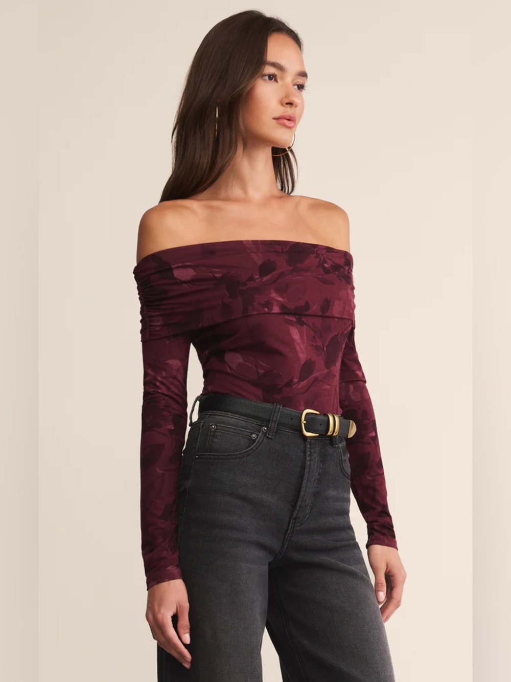 Z Supply Still the One Long Sleeve Bodysuit